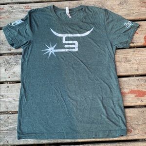 Spin ‘em womens t shirt- medium